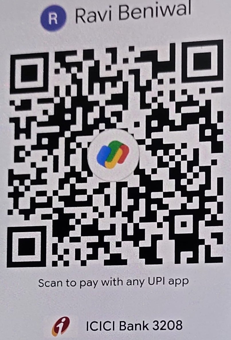 Ravi Properties Agroha UPI QR Code